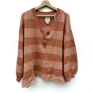 Billabong  Soul Chasing Henley Sweater V-Neck Sweater